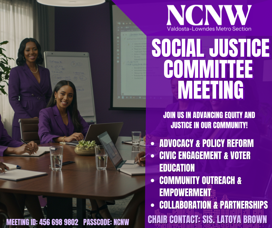 Social Justice Committee Meeting