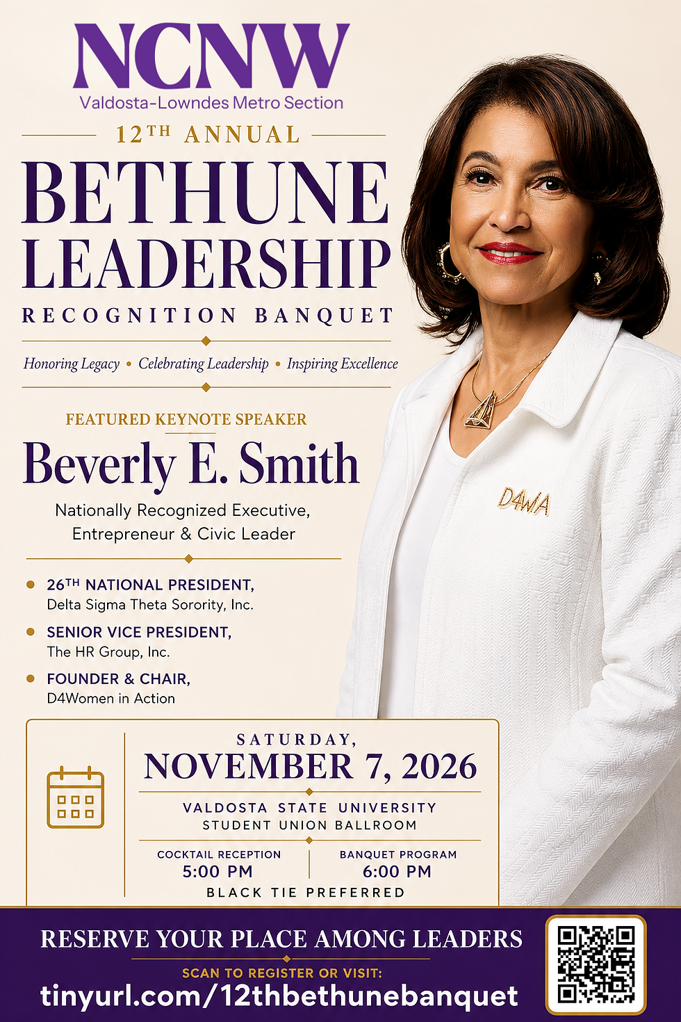 12th Annual Bethune Leadership Recognition Banquet
