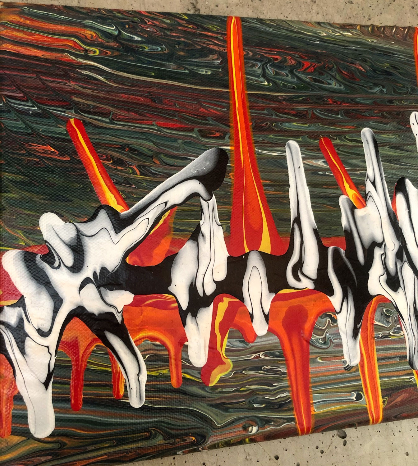 „Borderline“ 58 X 25 cm (2018)