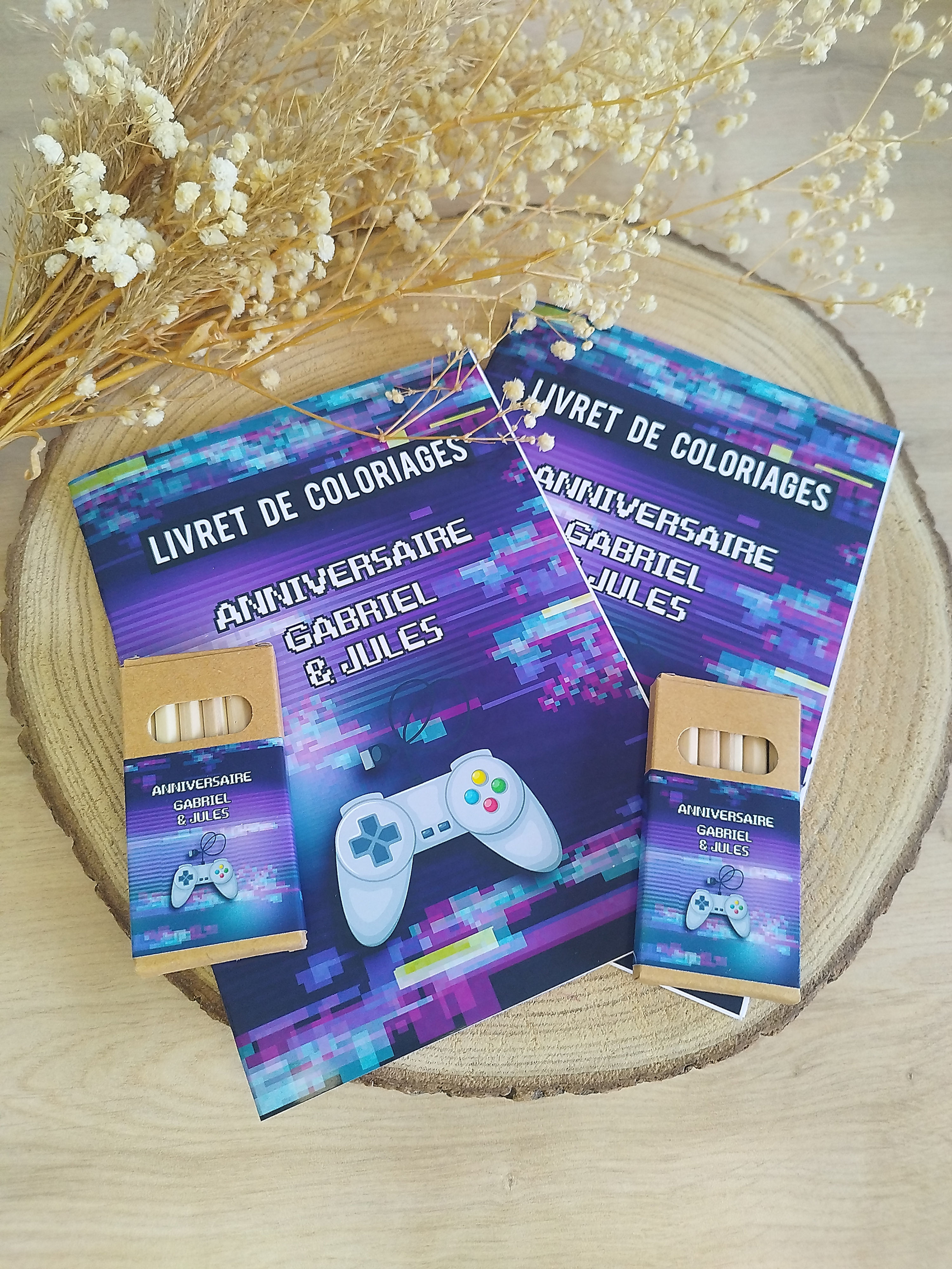 Kit coloriage personnalisé activité enfant