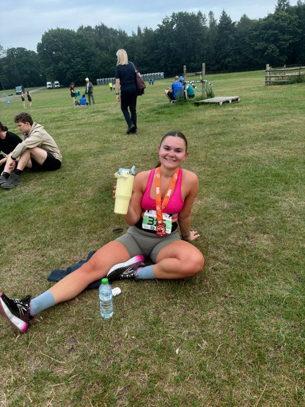 personal trainer post run race who does strength training