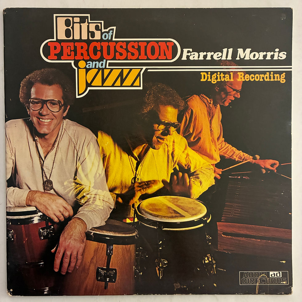 Küçük resim: Farrell Morris – Bits Of Percussion And Jazz - Plak