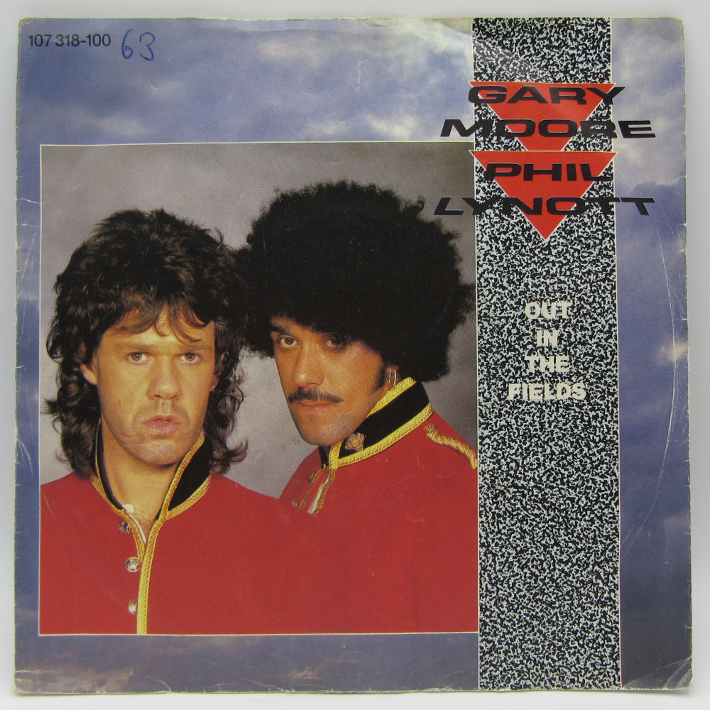 Gary Moore And Phil Lynott – Out In The Fields - 45lik Plak
