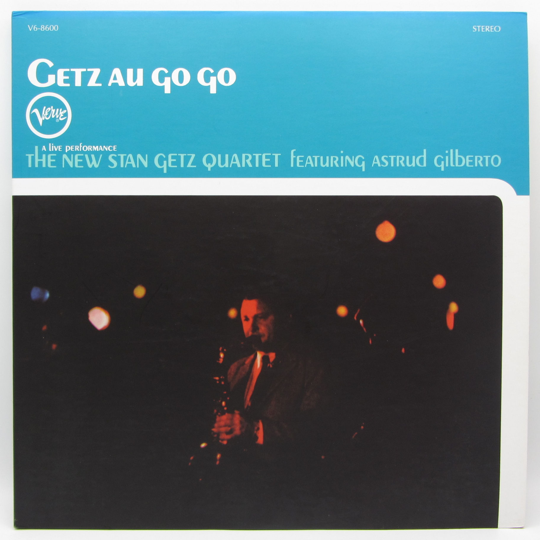 The New Stan Getz Quartet Featuring Astrud Gilberto – Getz Au Go Go - PLAK