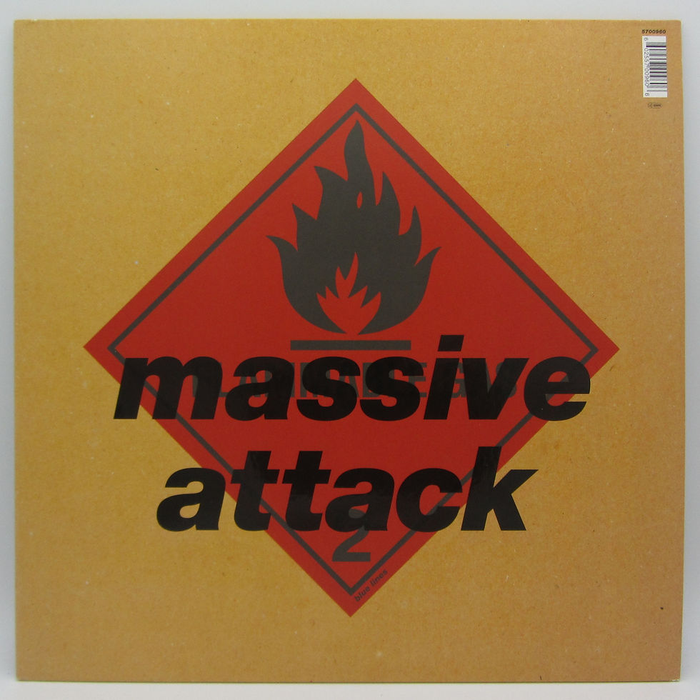 Massive Attack – Blue Lines - PLAK