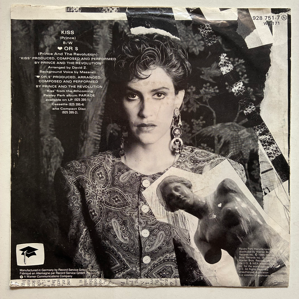 Küçük resim: Prince And The Revolution – Kiss - 45'lik