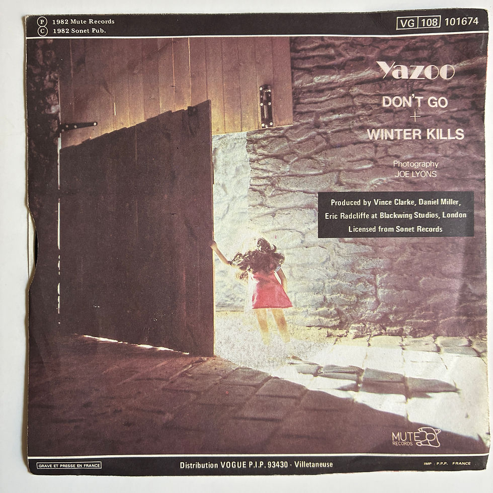 Küçük resim: Yazoo – Don't Go - 45'lik