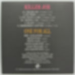 Küçük resim: One For All – Killer Joe - PLAK