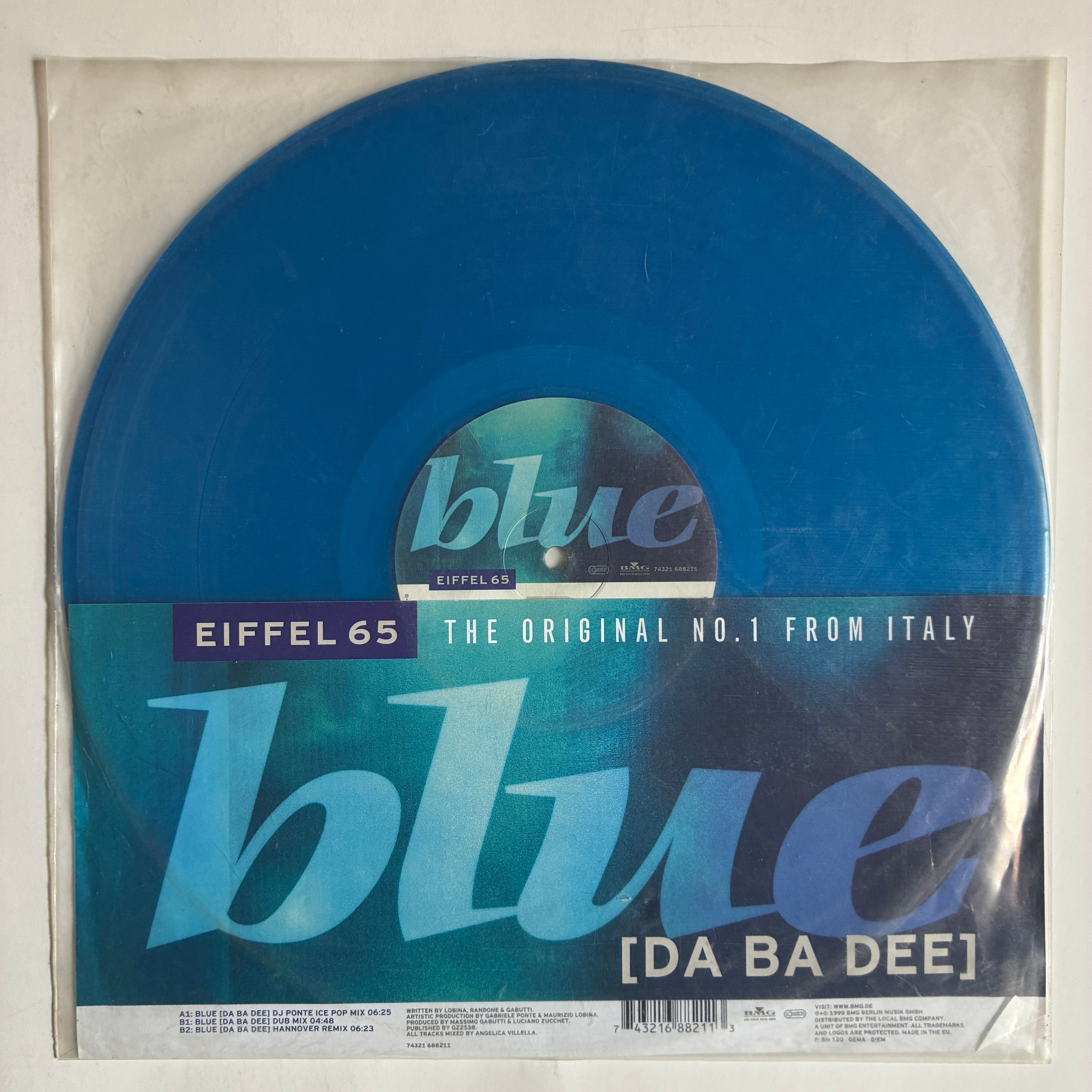 Eiffel 65 – Blue (Da Ba Dee) - PLAK