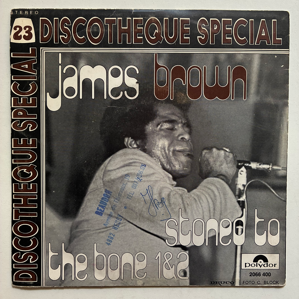 Küçük resim: James Brown – Stoned To The Bone - 45'lik
