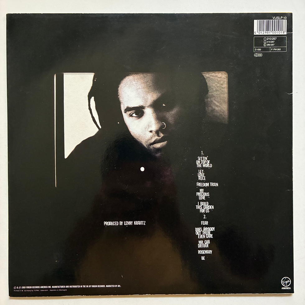 Küçük resim: Lenny Kravitz – Let Love Rule - PLAK