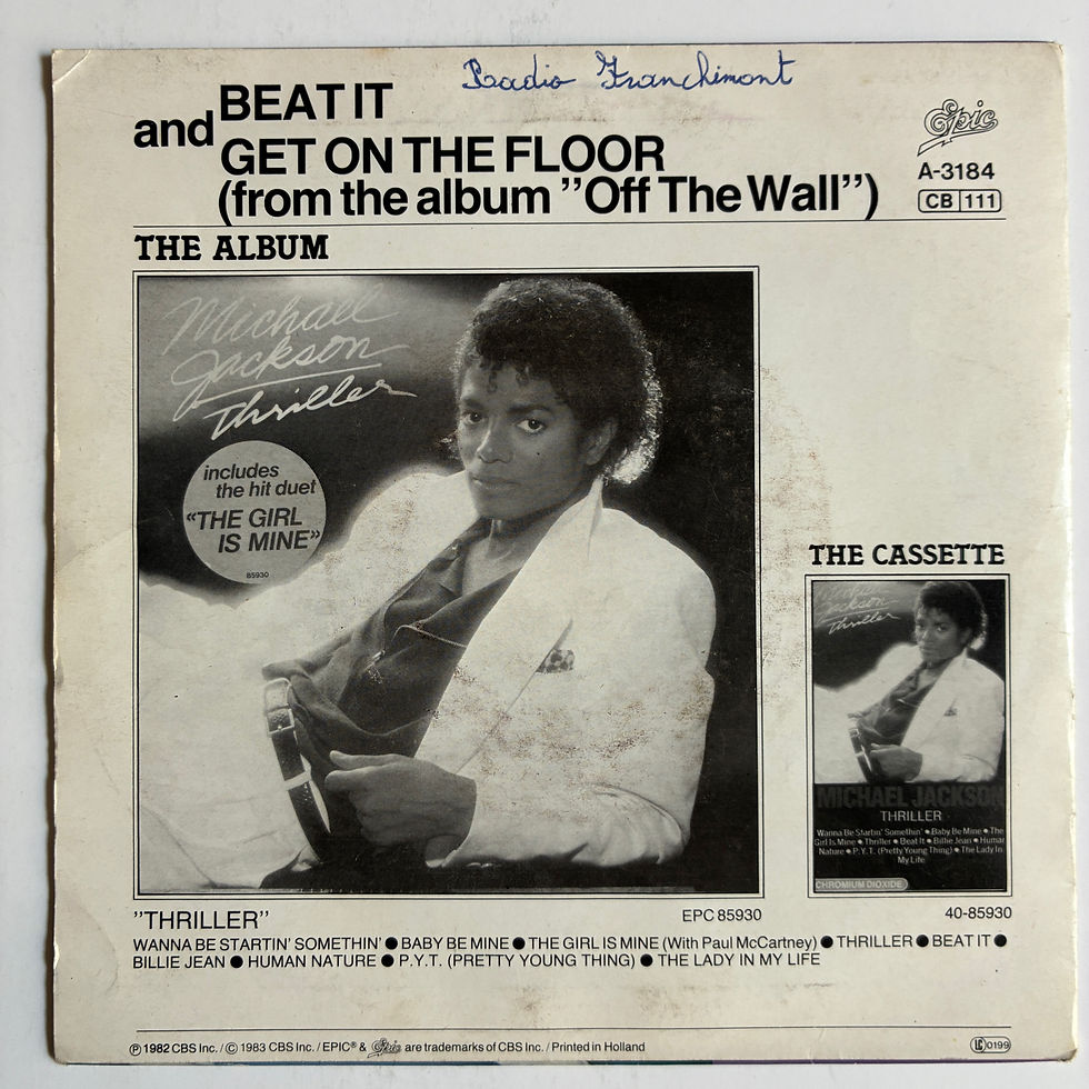 Küçük resim: Michael Jackson – Beat It - 45'lik