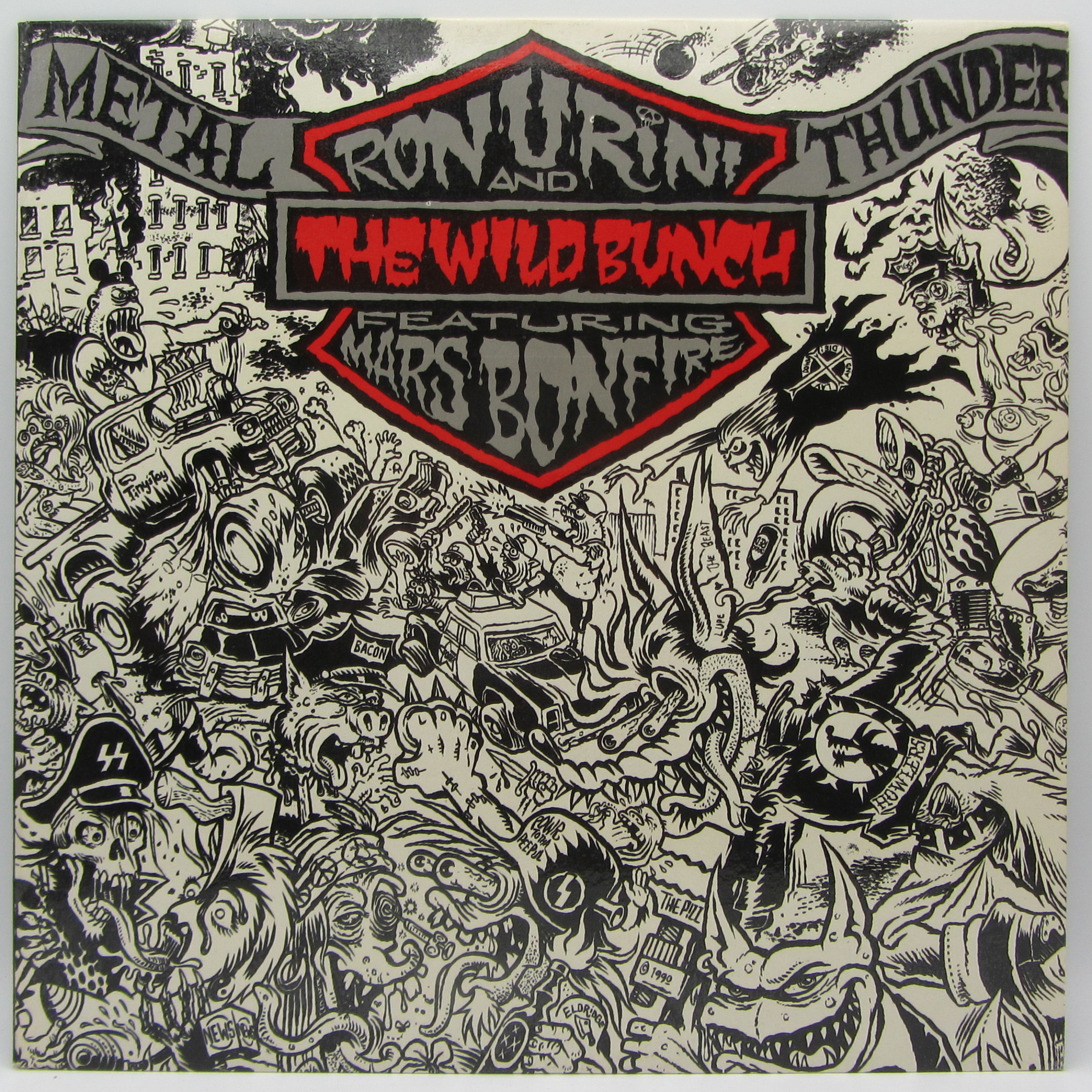 Ron Urini And The Wild Bunch Feat. Mars Bonfire – Metal Thunder - PLAK