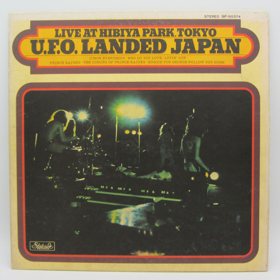 U.F.O. – U.F.O. Landed Japan - PLAK