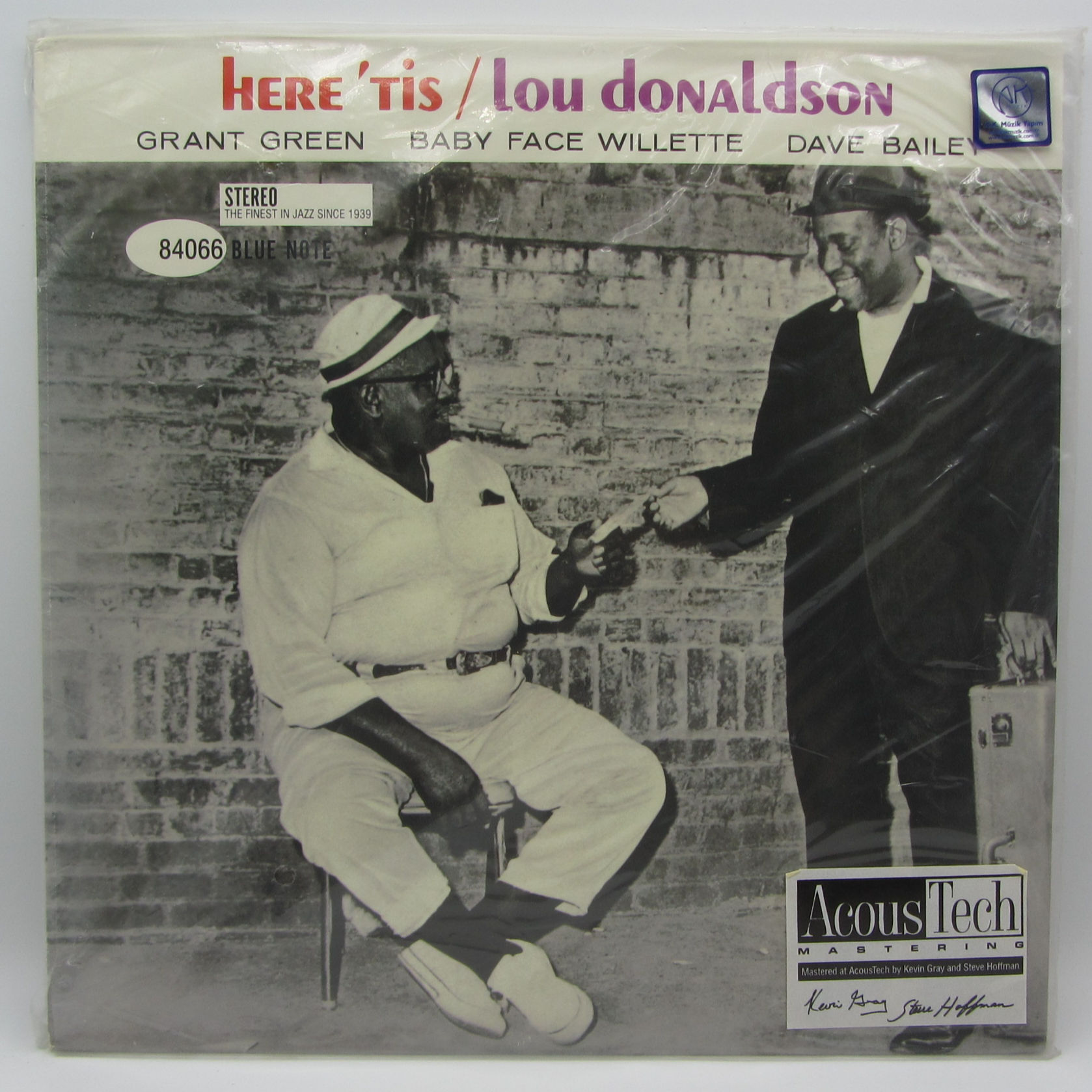 Lou Donaldson – Here 'Tis - PLAK
