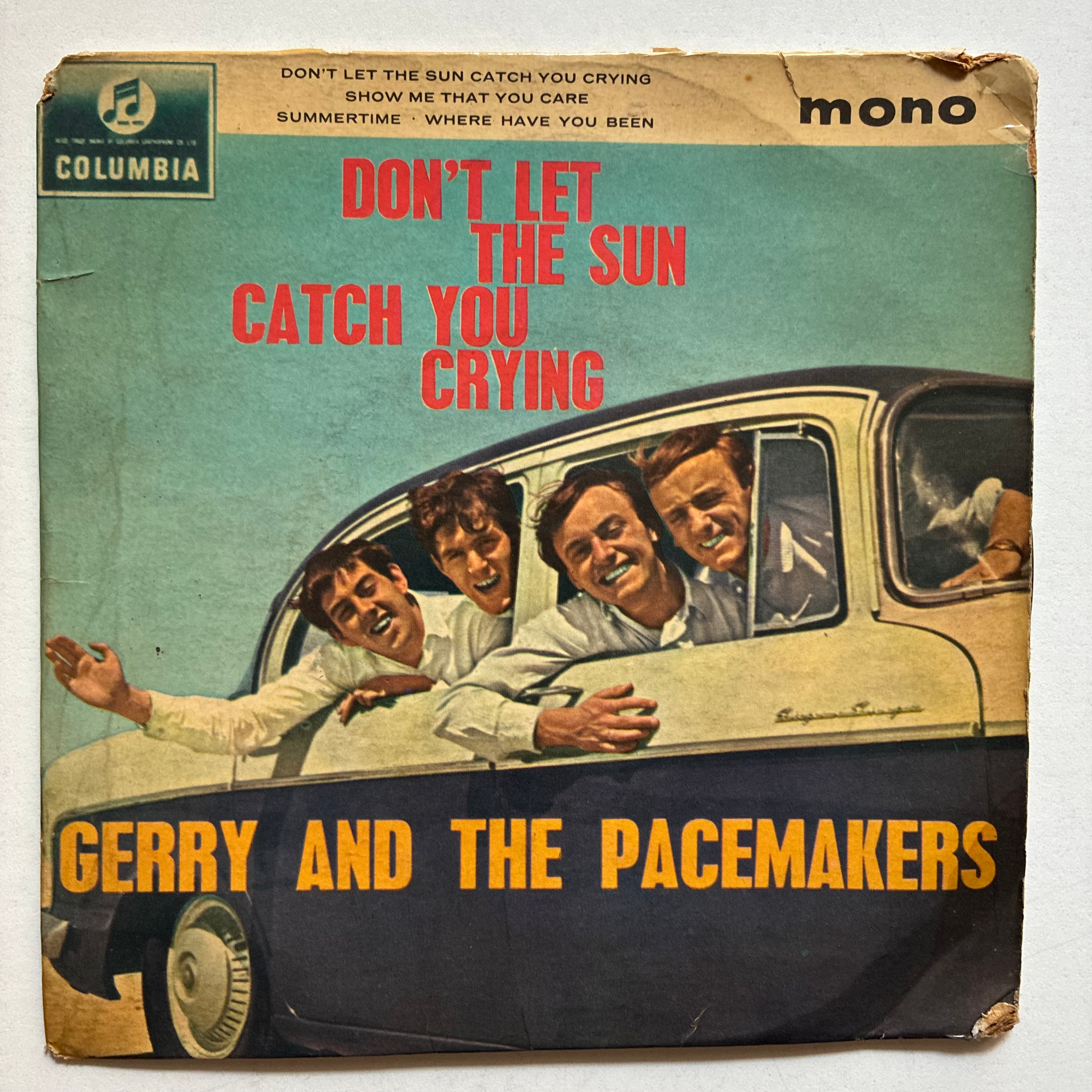 Gerry And The Pacemakers* – Don't Let The Sun Catch You Crying - 45'lik