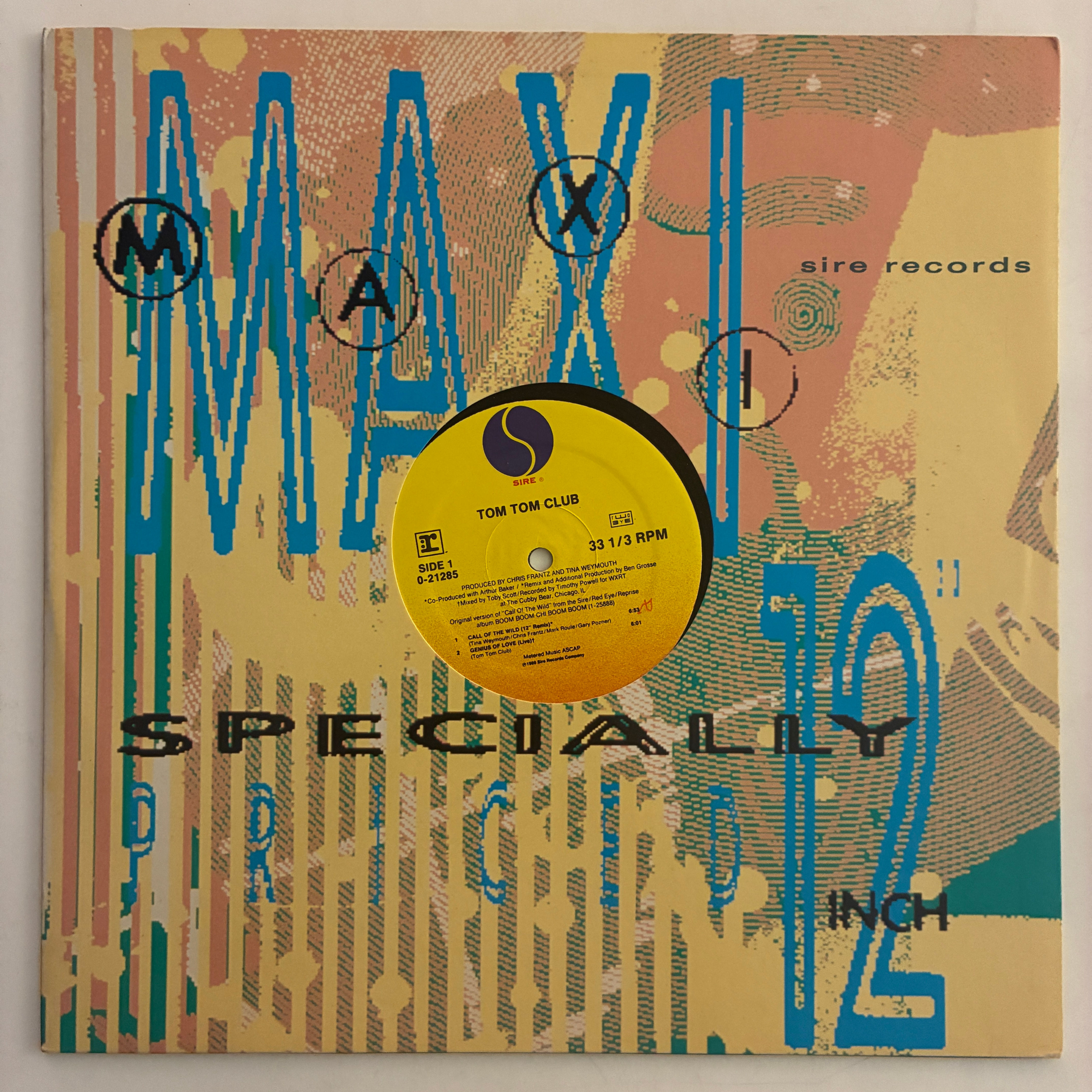 Tom Tom Club – Call Of The Wild - PLAK