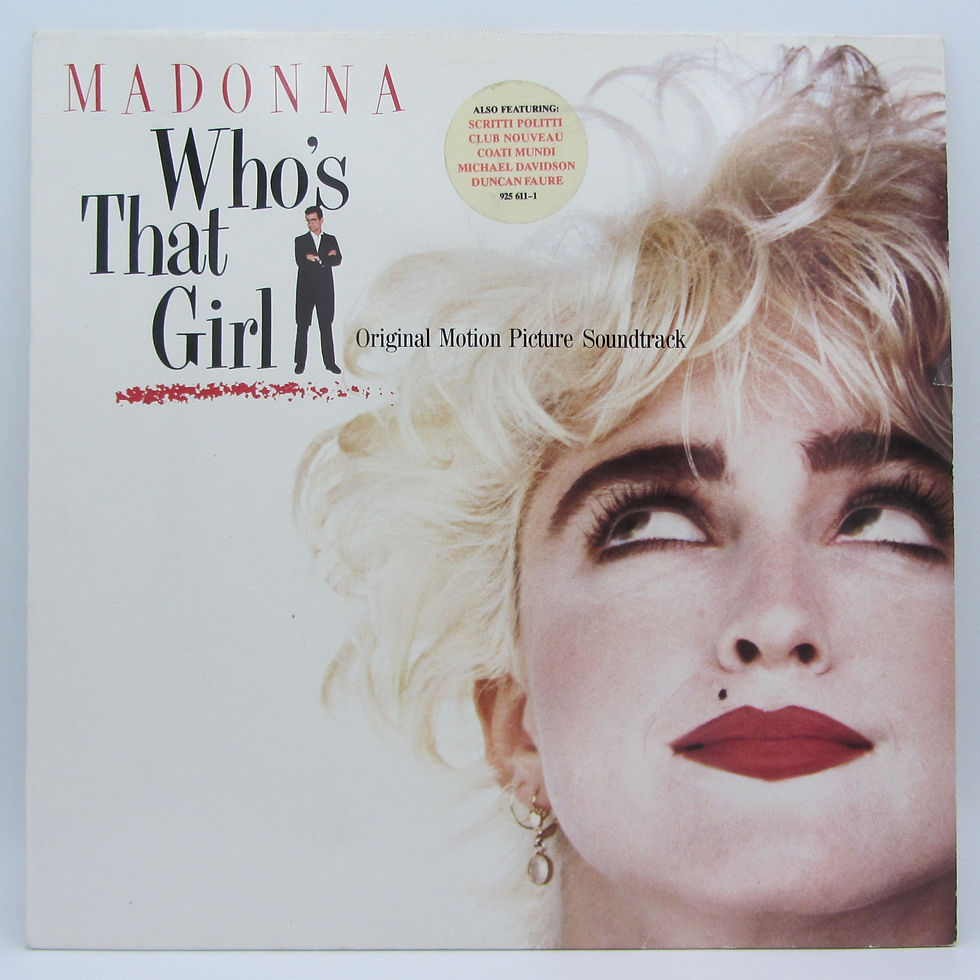 Madonna – Who's That Girl (Original Motion Picture Soundtrack) - PLAK