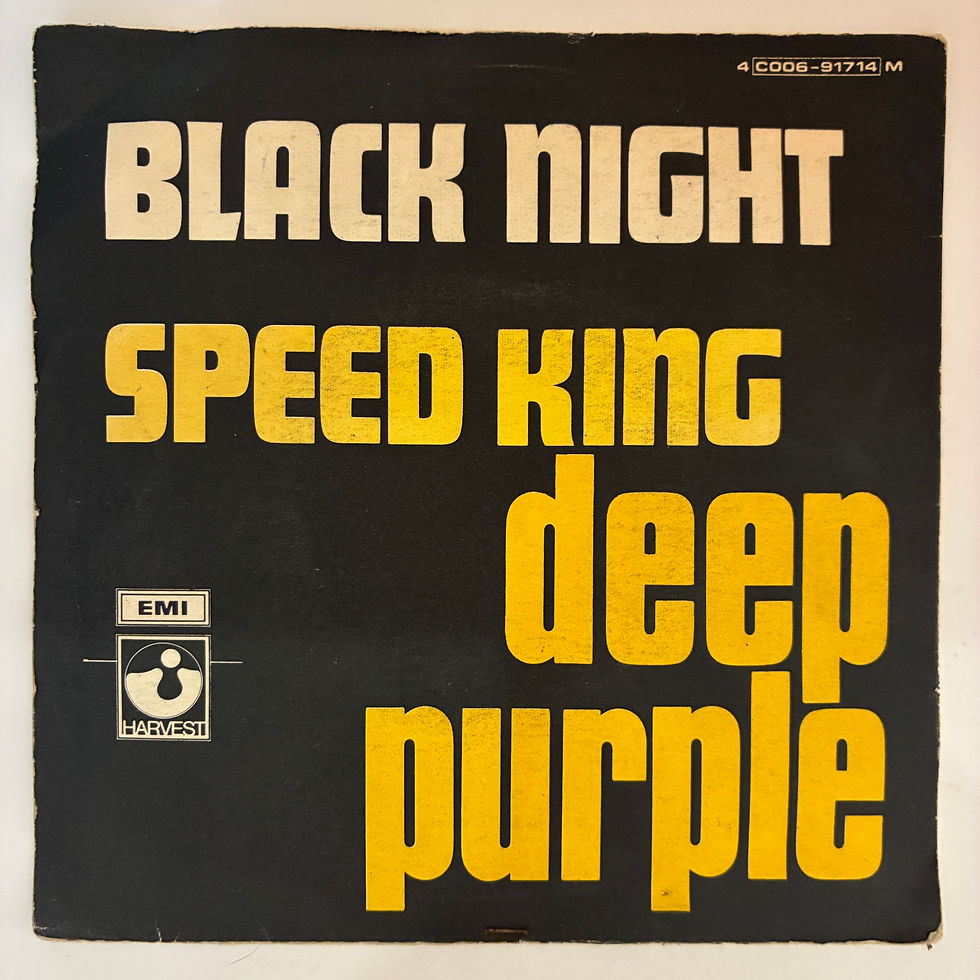 Küçük resim: Deep Purple – Black Night - 45'lik
