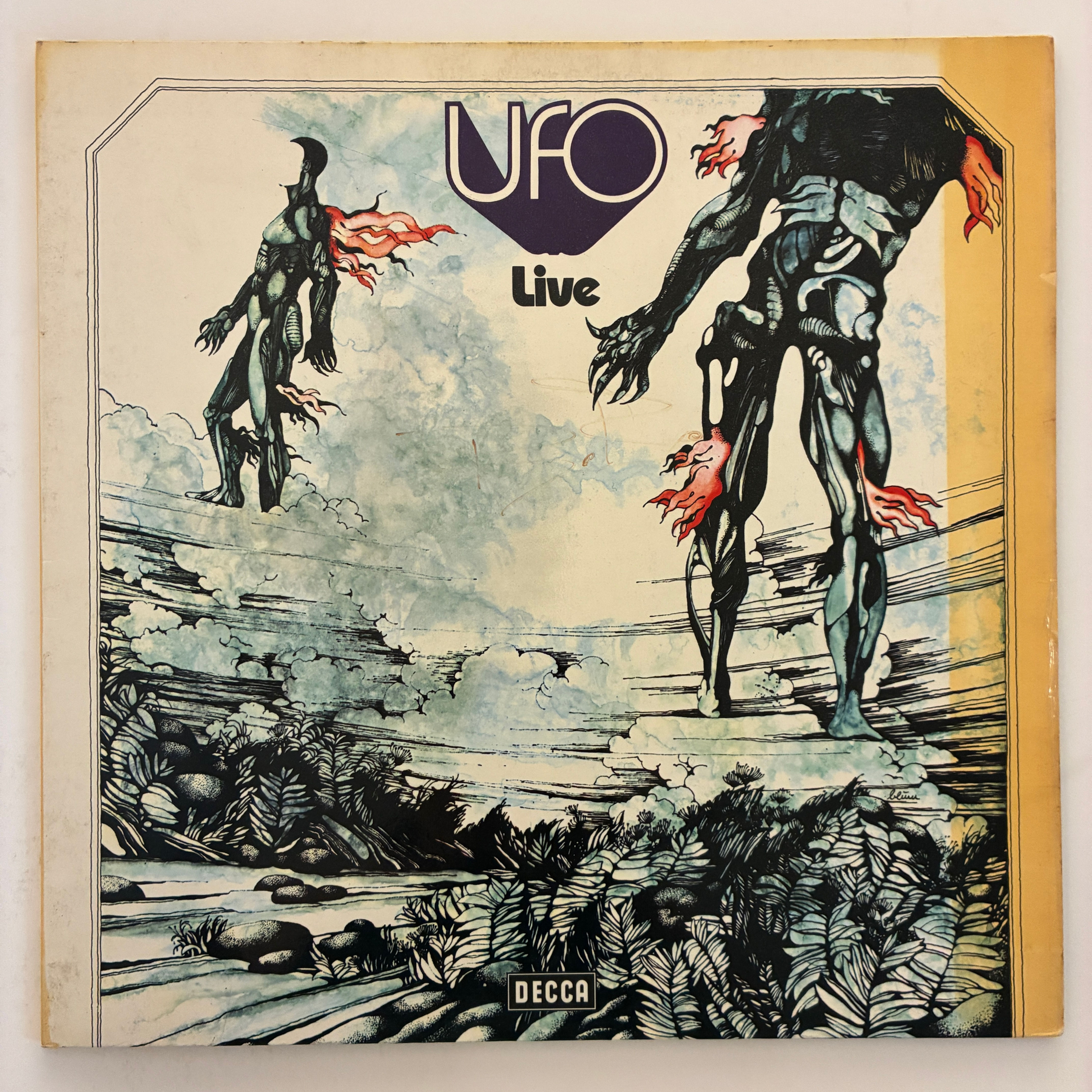 UFO  – Live -Plak