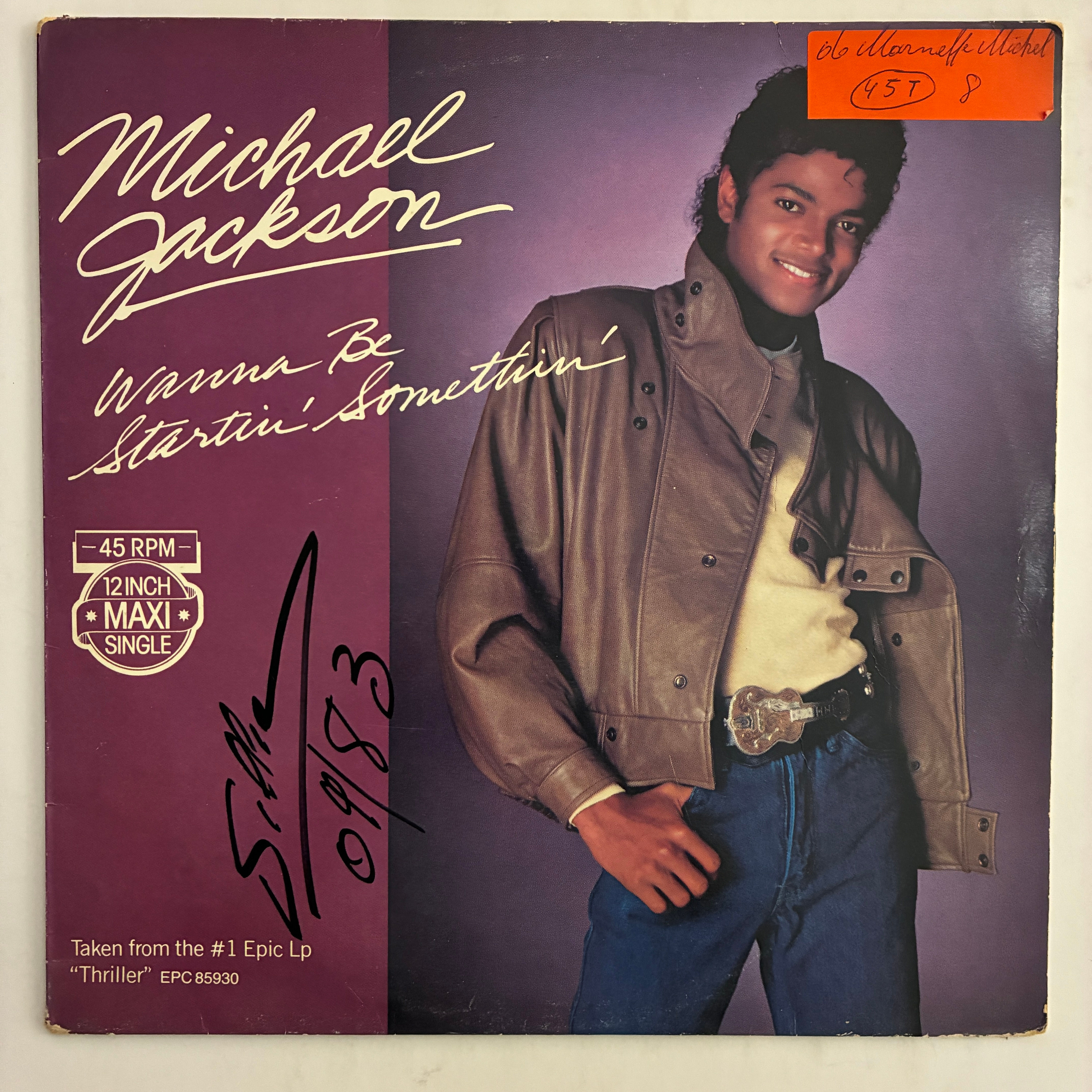 Michael Jackson – Wanna Be Startin' Somethin' - Plak