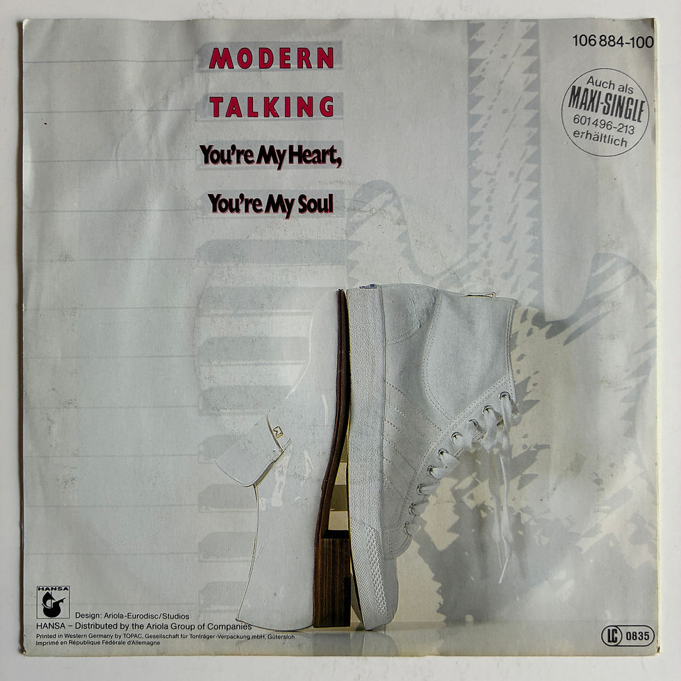 Küçük resim: Modern Talking – You're My Heart, You're My Soul - 45'lik