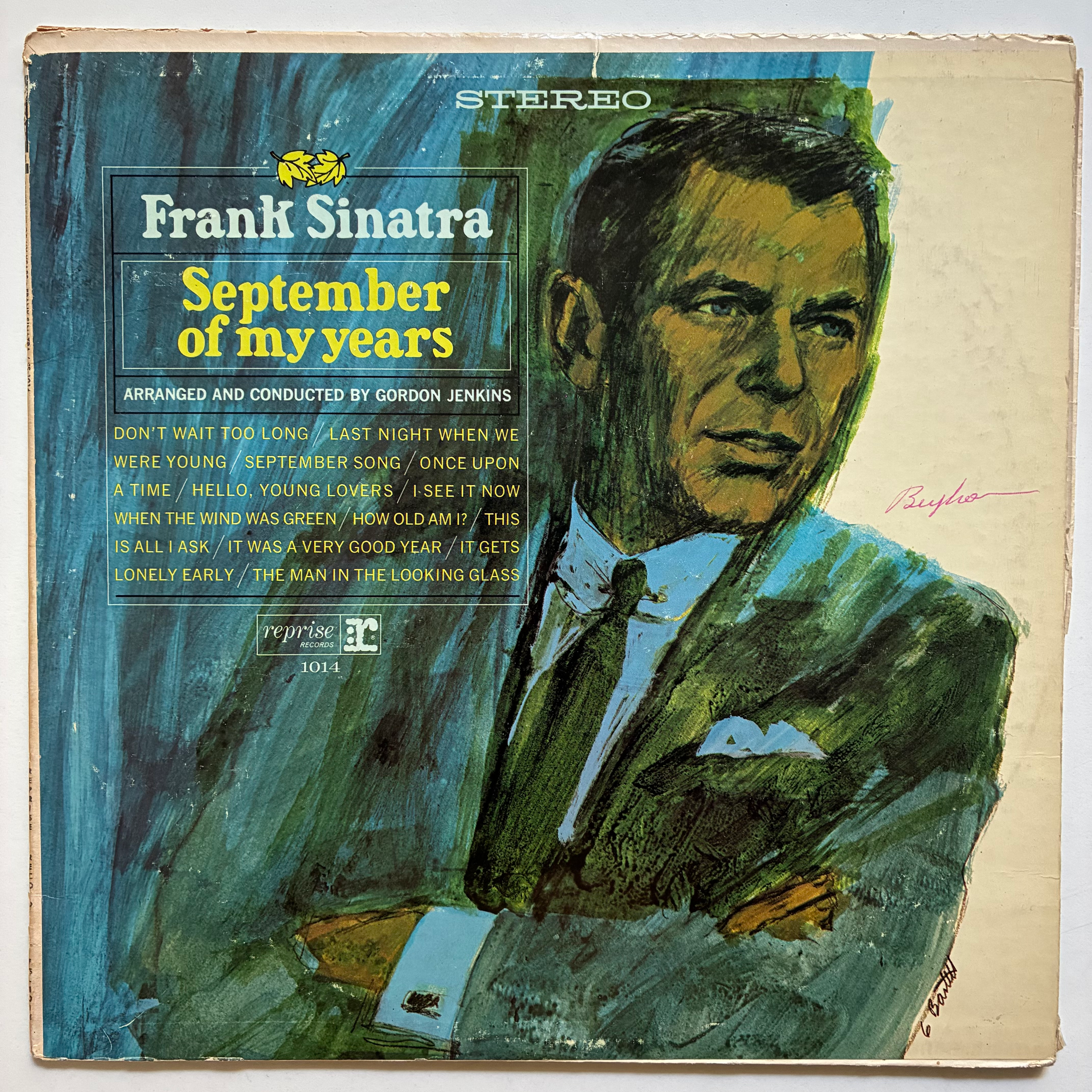 Frank Sinatra – September Of My Years - PLAK