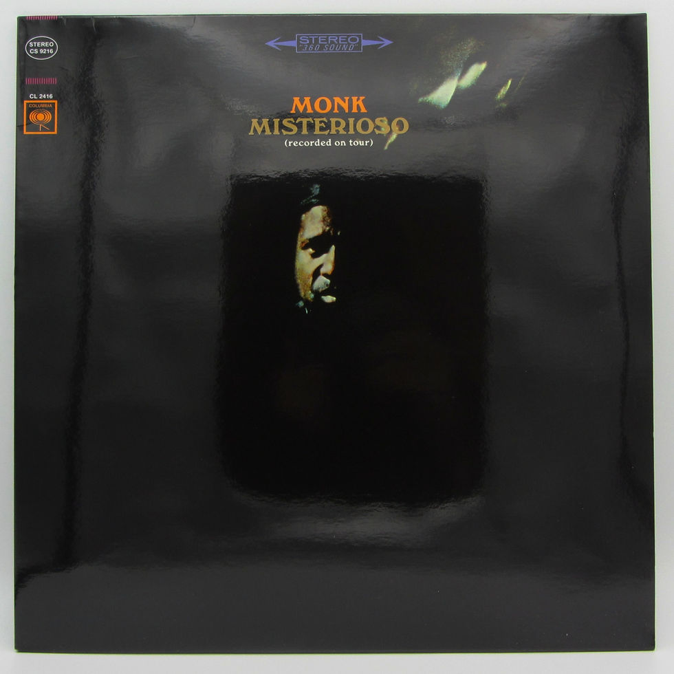 Monk – Misterioso (Recorded On Tour) - PLAK