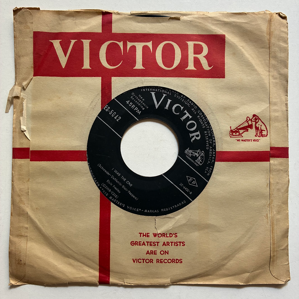 Küçük resim: Elvis Presley – Heartbreak Hotel / I Was The One - 45'lik