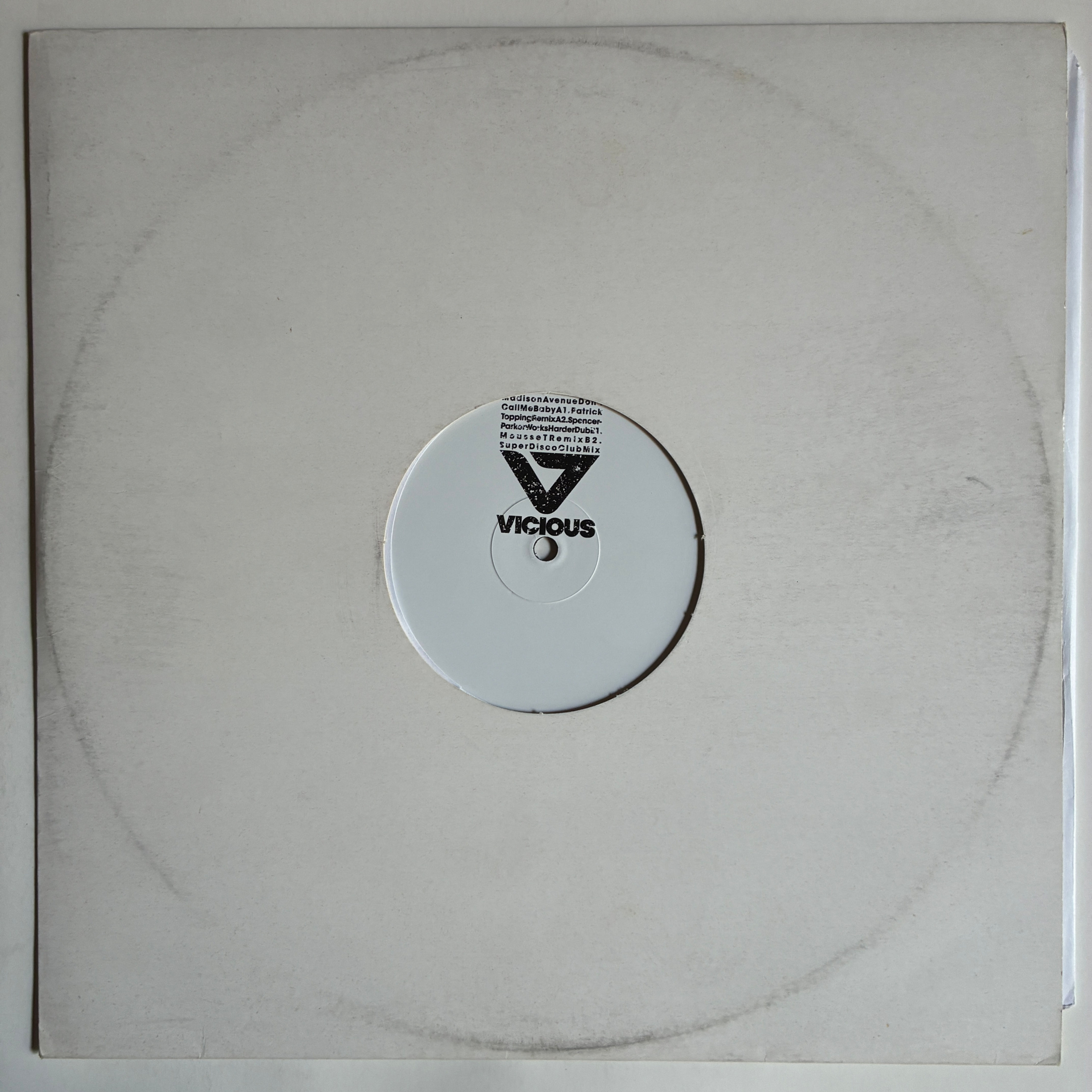 Madison Avenue – Don't Call Me Baby - PLAK