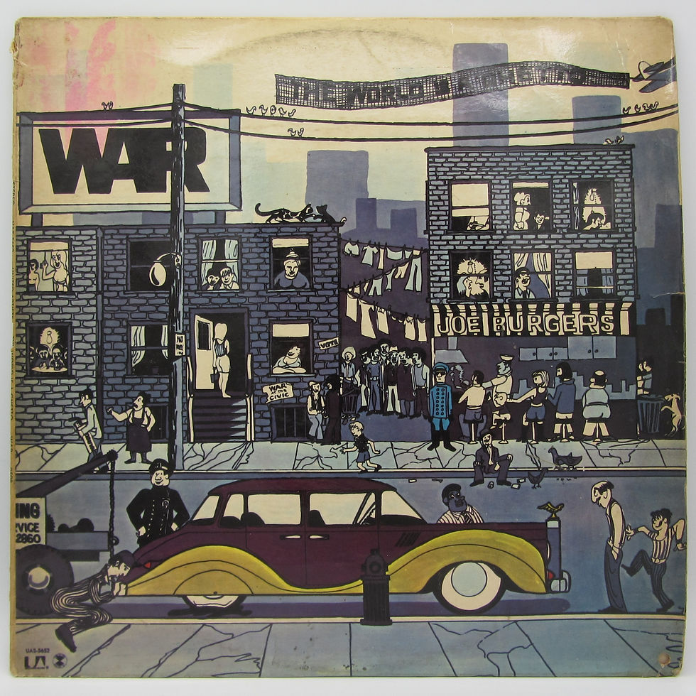War – The World Is A Ghetto - PLAK