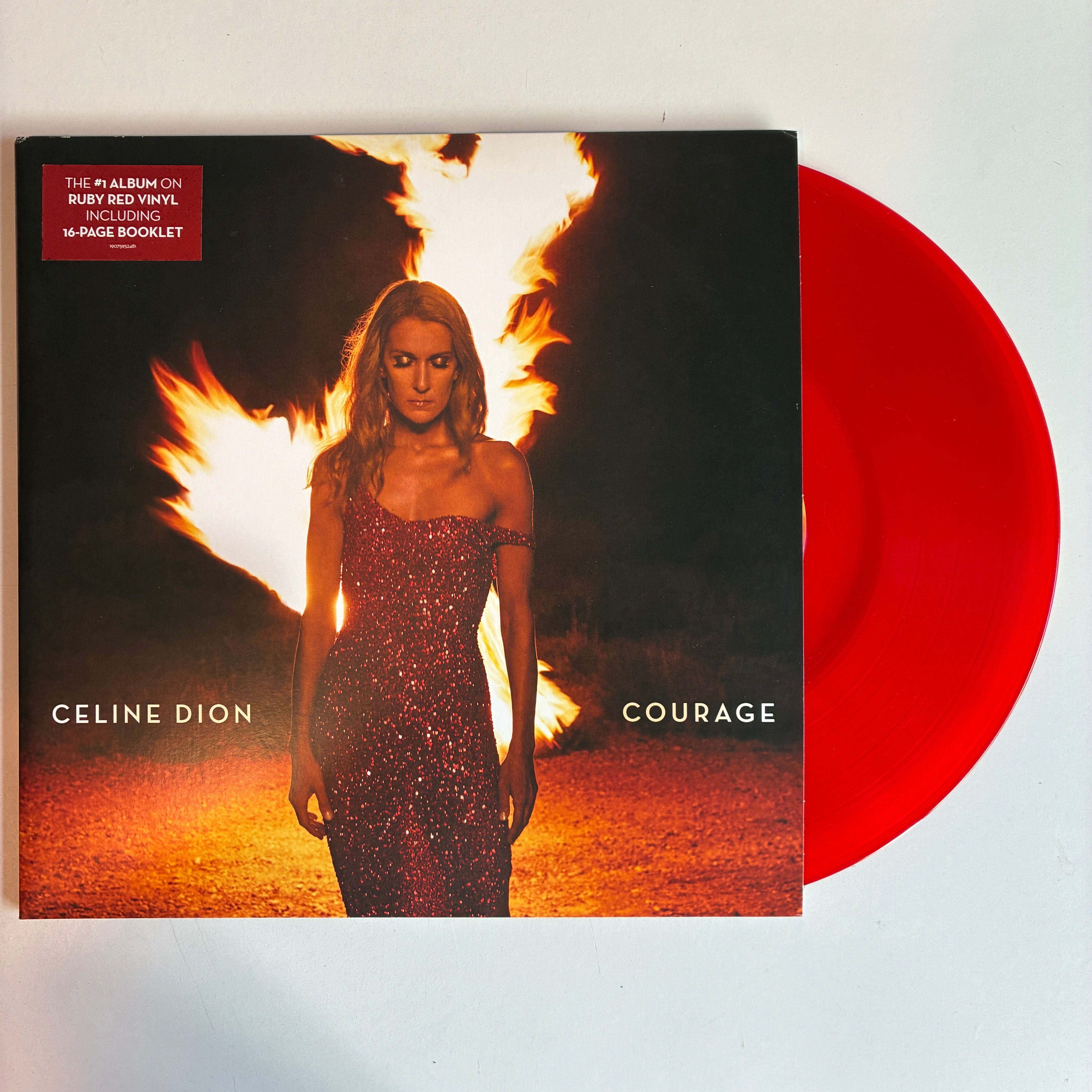 Celine Dion – Courage - Plak