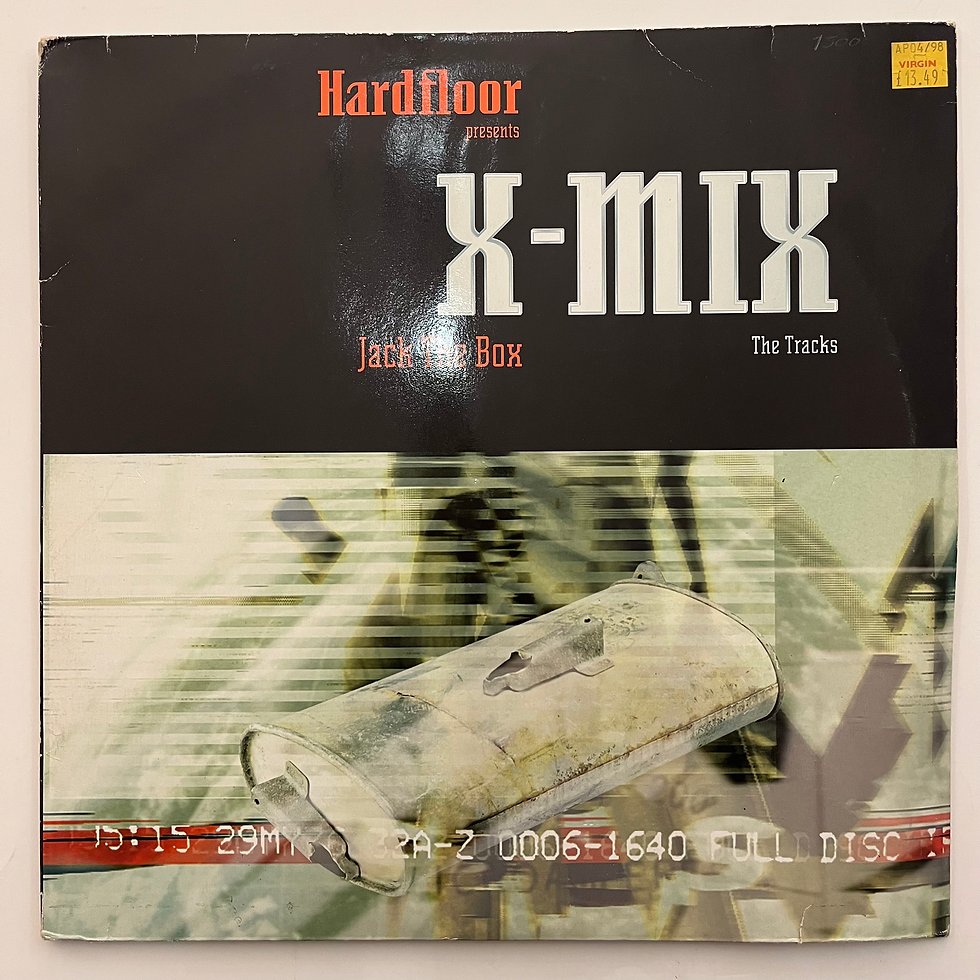 Hardfloor – X-Mix (Jack The Box - The Tracks) - PLAK