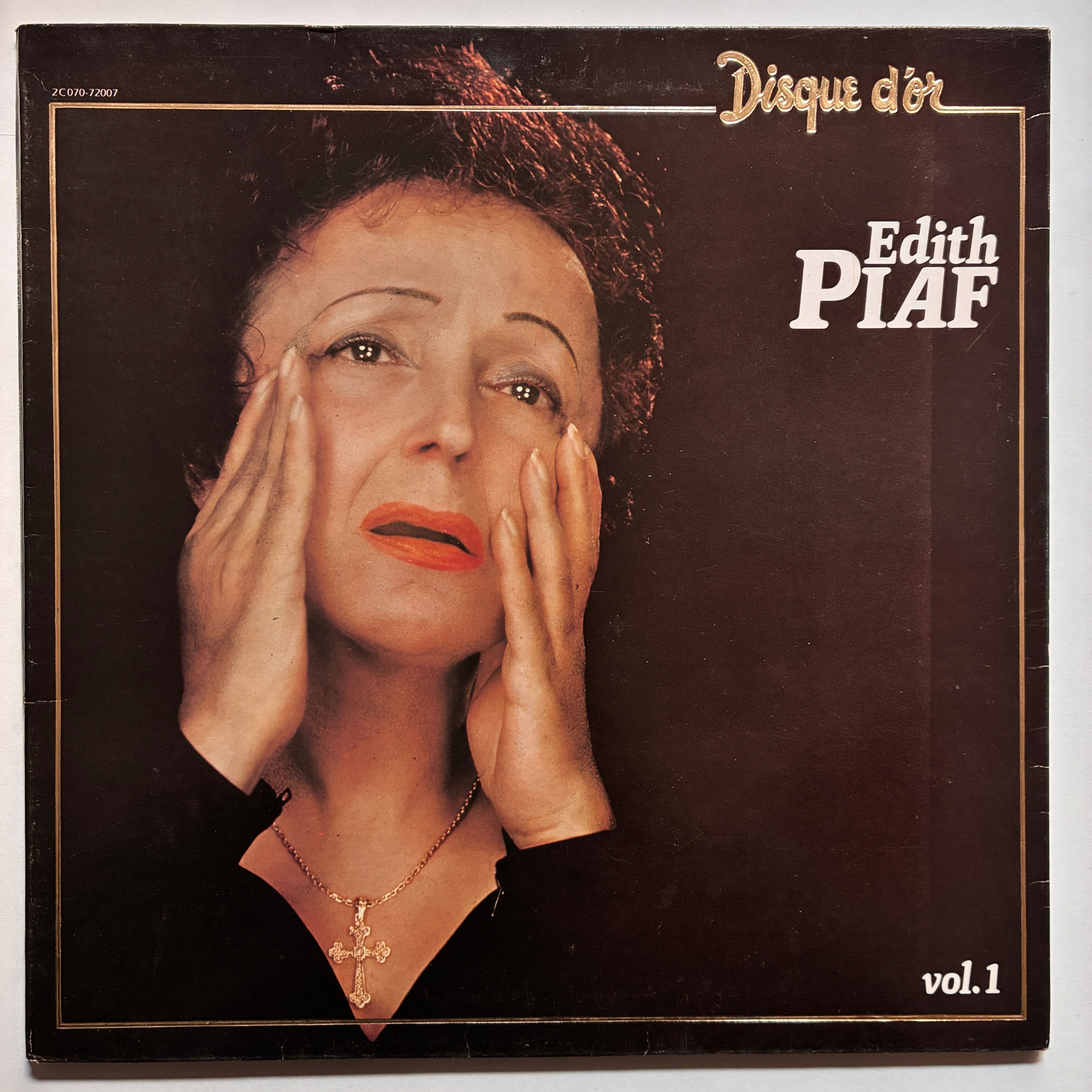 Edith Piaf – Disque D'Or - Vol. 1 - Plak