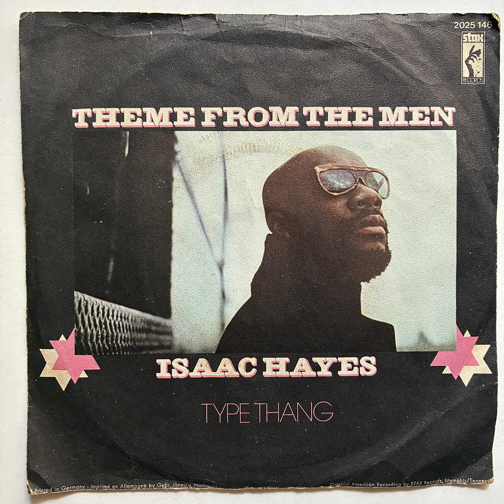 Küçük resim: Isaac Hayes – Theme From The Men / Type Thang - 45'lik