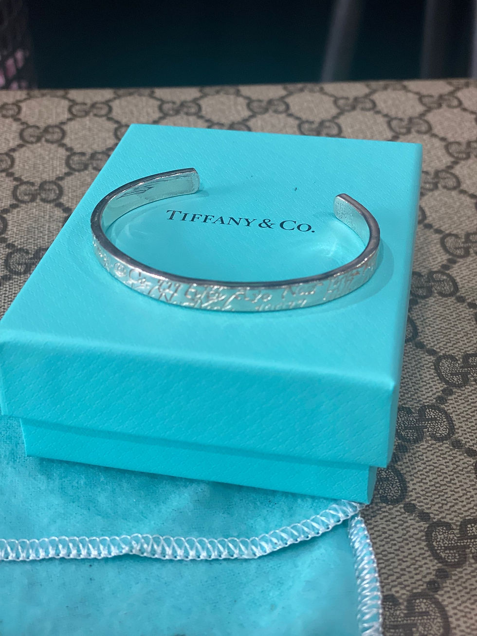 Tiffany & Co Notes Cuff 