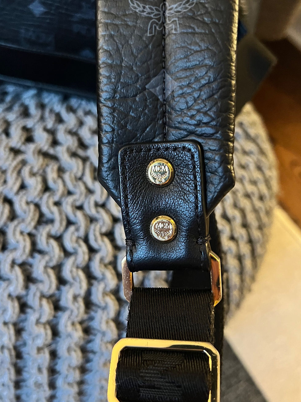 Thumbnail: MCM Studded Backpack 