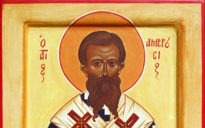 Saint Ambroise, évêque de Milan