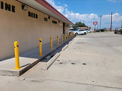 Bollard Installation | True Stripe Parking Lot Services