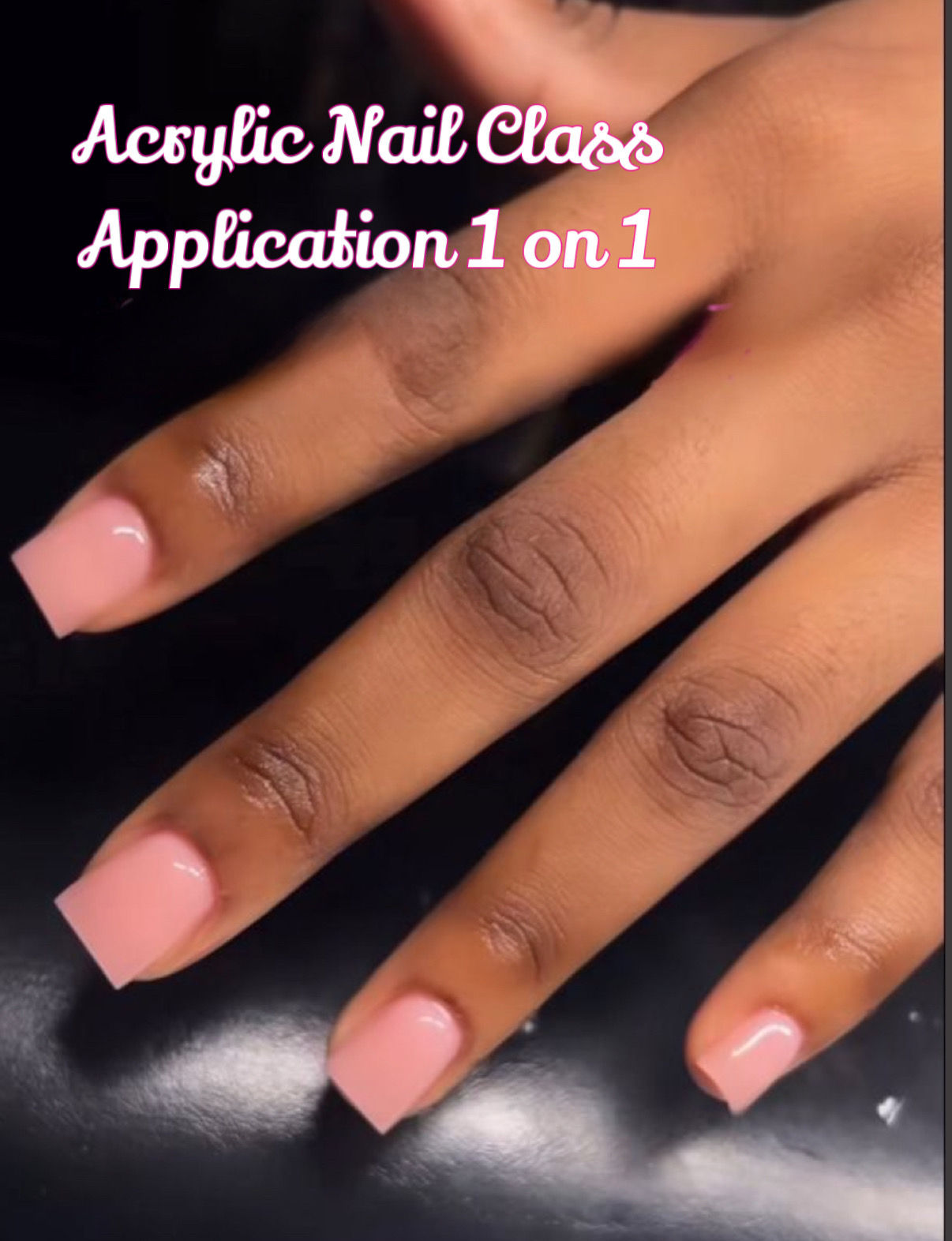 Nail Class Acrylic Application 