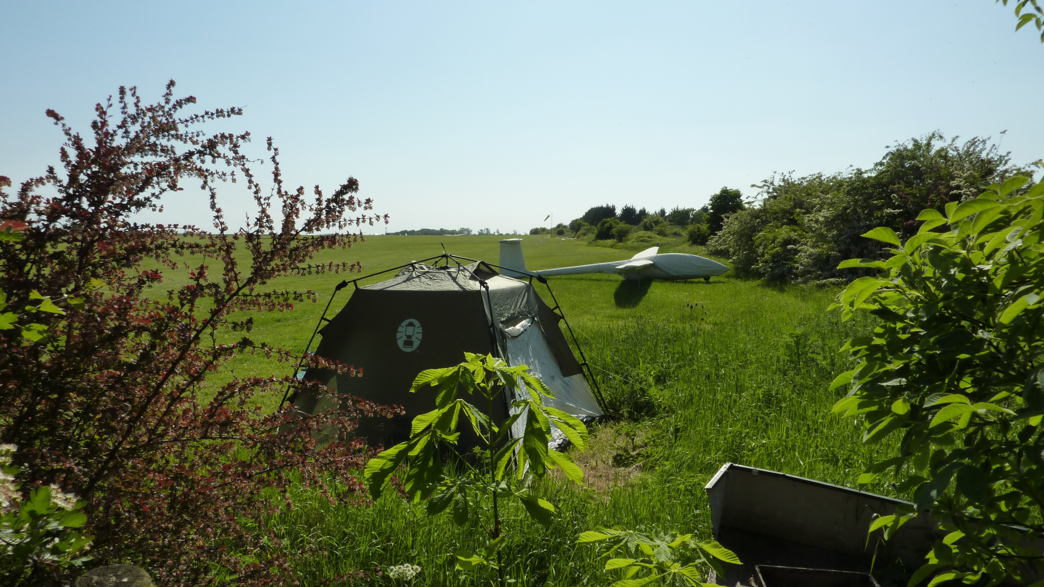 Camping On Site - May 2018 Flying Week