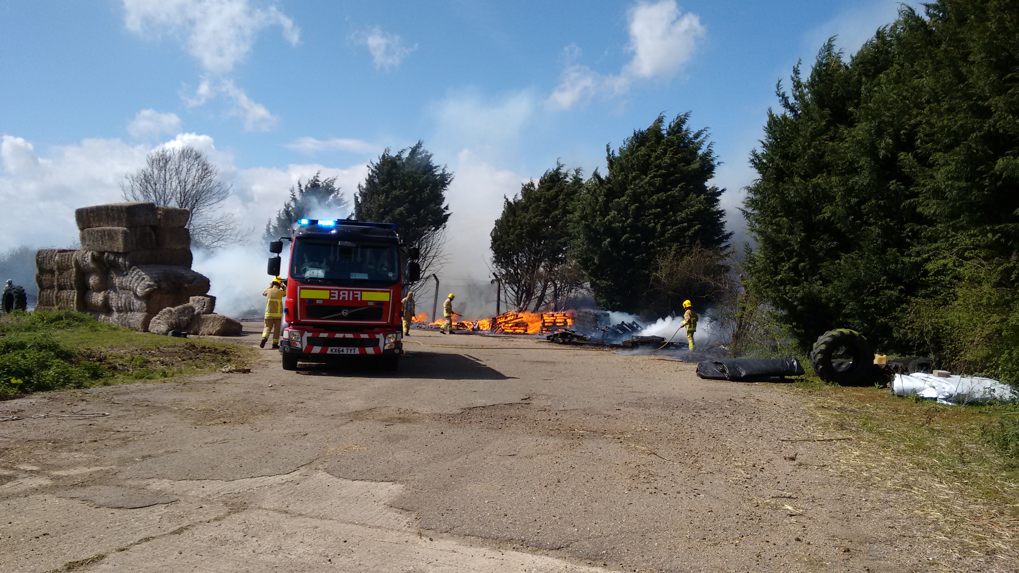 Localised fire - 30-5-2016