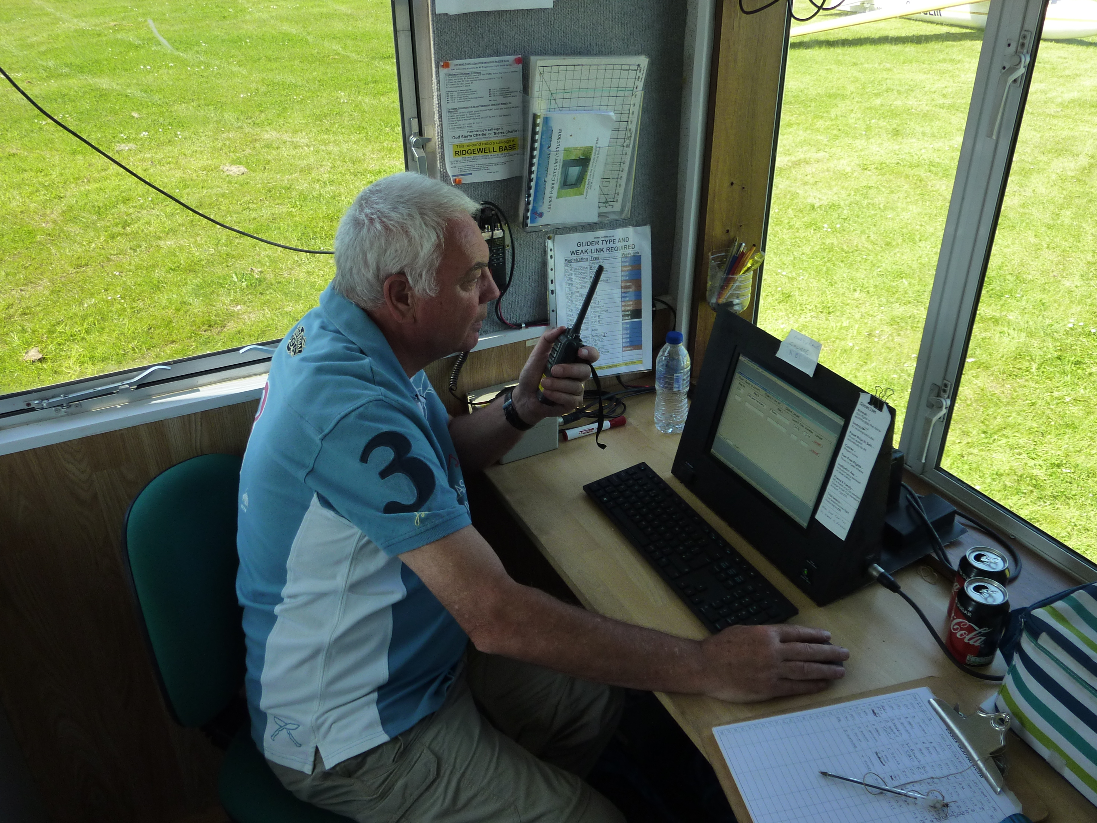 Steve At The Controls