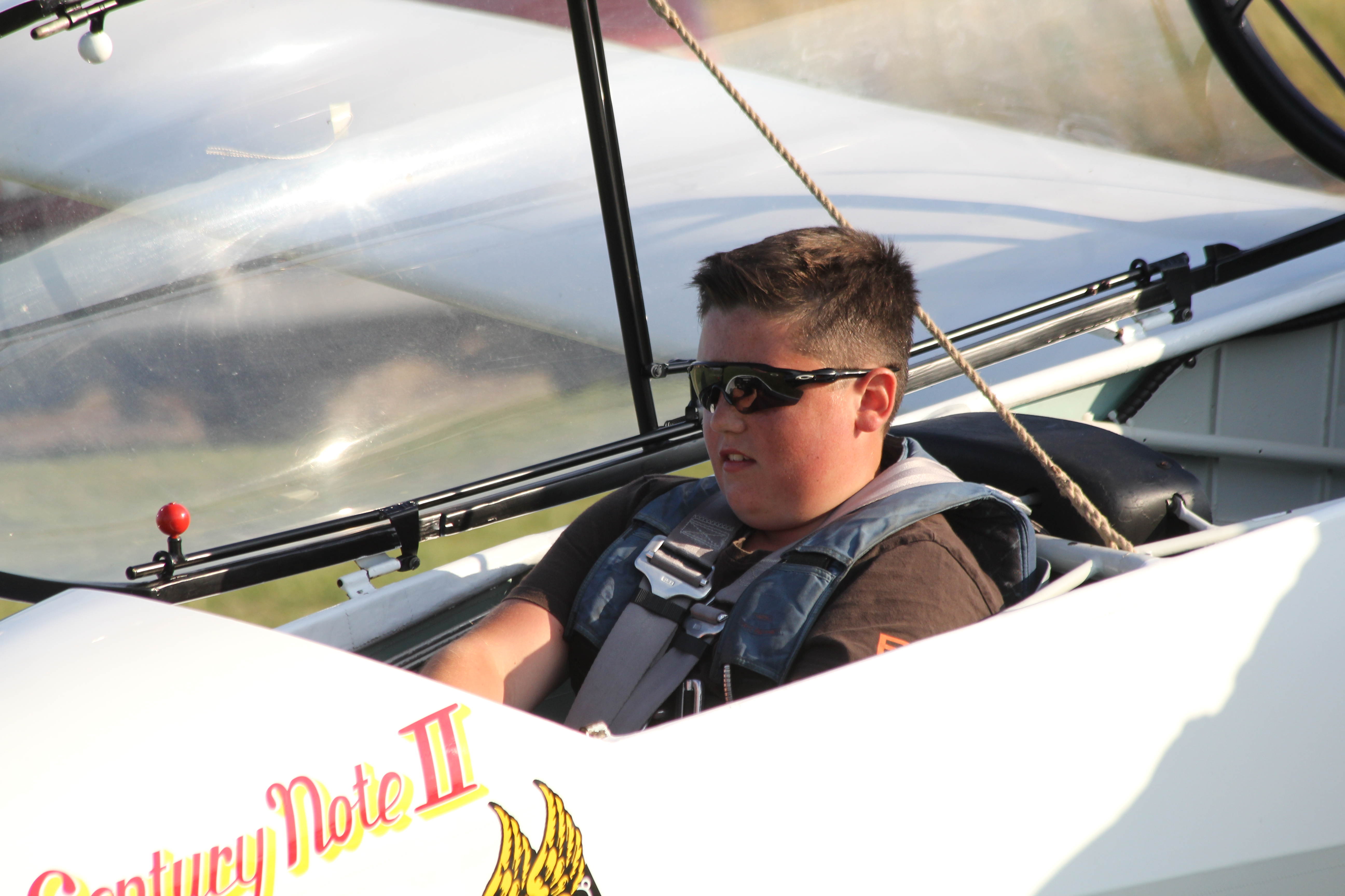 Callum (14yrs Old) first solo!