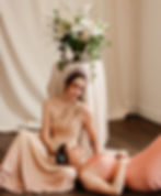 Image of Persephone, Queen of the Underworld and Persephone, Goddess of Spring, resting together.