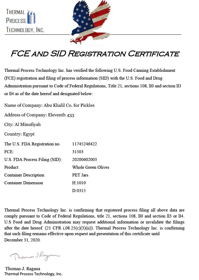 Whole-Green-Olives-SID-Certificate-PET-J