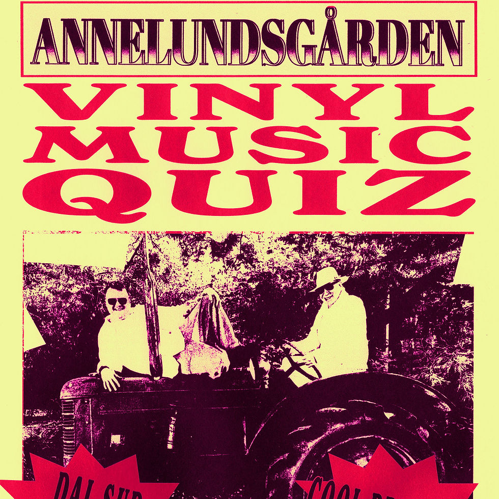 VINYL MUSIC QUIZ UNDER HÖSTEN