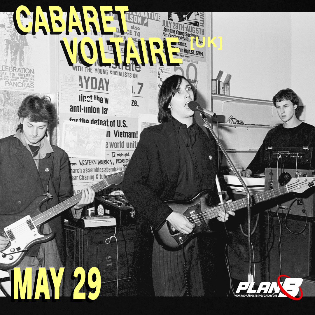 CONCERT: Cabaret Voltaire (UK) FINAL TOUR