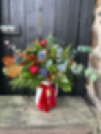 Wine & Floral Design Holiday Edition