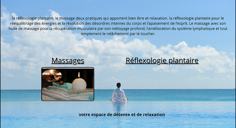 Accueil. descrition des pages